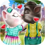 Talking Cat Kiss Game icon