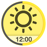 Solar Clock: Circadian Rhythm  Icon