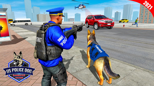 Police Dog Gangster Crime Chase  Police Dog Games