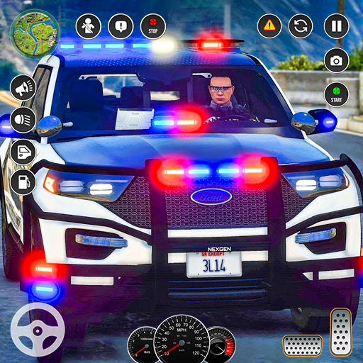 Police Car Driving - Jeep Game