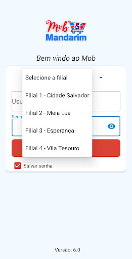 Android application MobMandarim screenshort