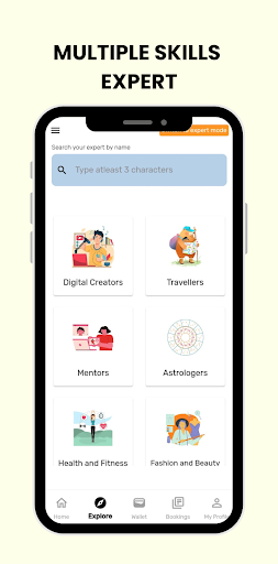 TopTime : 1-1 call with expert Screen 2