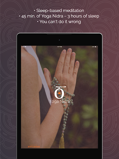 Screenshot of IAM Yoga Nidra™