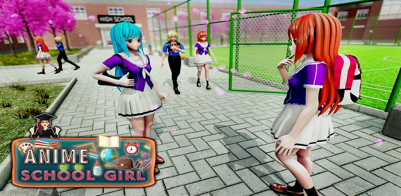 Anime School Girl Sim: High School Life Simulator
