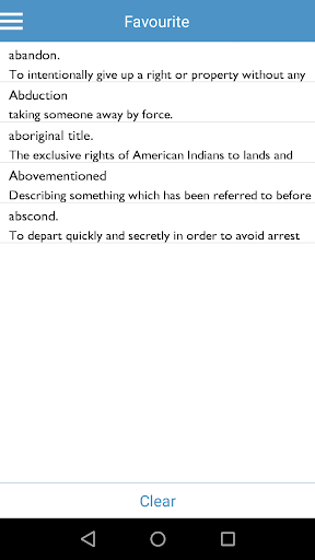 Law Dictionary Offline Screen 3