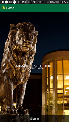 Android application MSSU Mobile screenshort