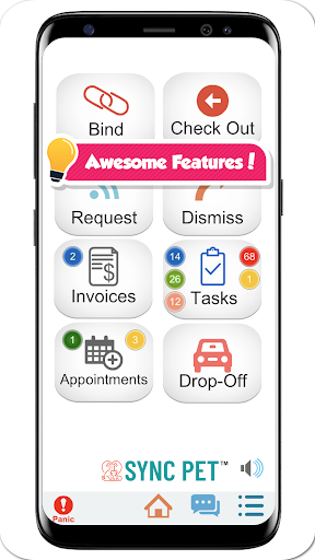 Android application Sync Pet screenshort