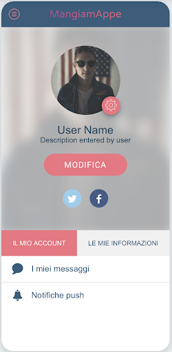 Android application Il Mangiamappe screenshort