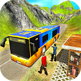 Uphill Offroad Public Bus Transport Simulator icon