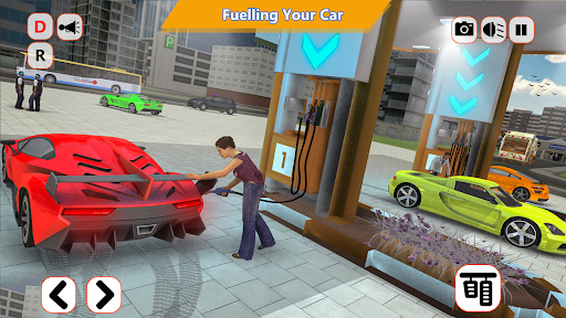 Android application Gas Station: Car games screenshort