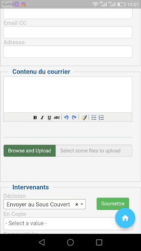 Mail Manager Screen 3
