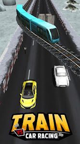 Train Vs Car Racing 2 Player apkpoly screenshots 1