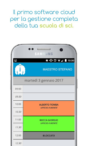 Android application MomoSki screenshort