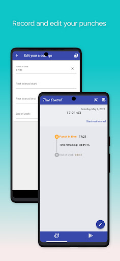 TimeControl Screen 3
