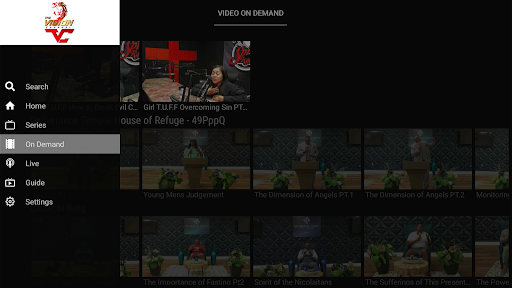 The Vision Channel Screen 2