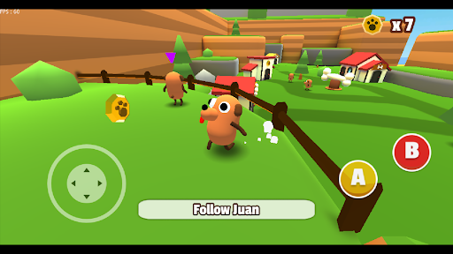Android application Dogo Adventure: 3D Platformer screenshort