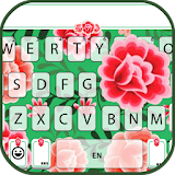 Folk Flower Pattern Keyboard Theme icon
