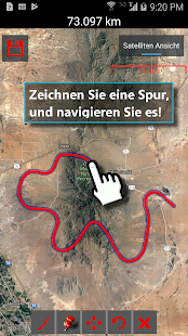 Polaris Navigation GPS Screenshot
