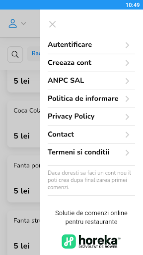 ODU Meniu Screen 3
