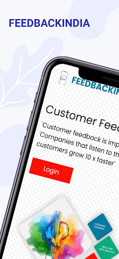 Android application FeedbackIndia screenshort