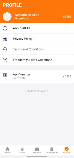 AIMS Pos Screen 2