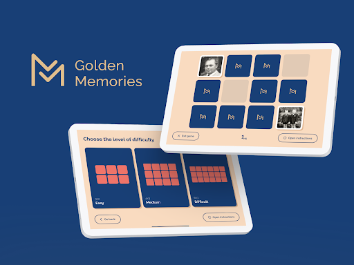 Android application Golden Memories screenshort