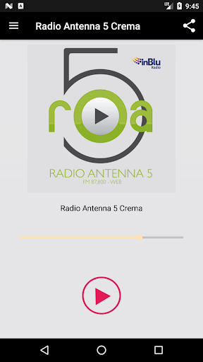 Android application Radio Antenna 5 Crema screenshort