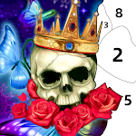 Cover Image of Скачать Love & Death Paint by Number  APK