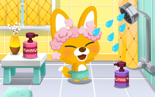 Android application 뽀로로 화장실 습관 - 한글게임, 한글공부, 유아게임 screenshort