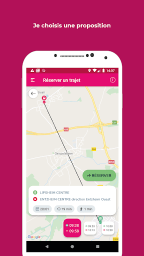 Flexhop, le TAD de la CTS Screen 3