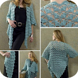 crochet pattern lace icon