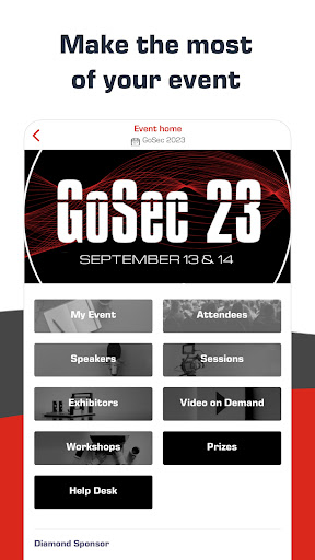 GoSec Events Screen 2