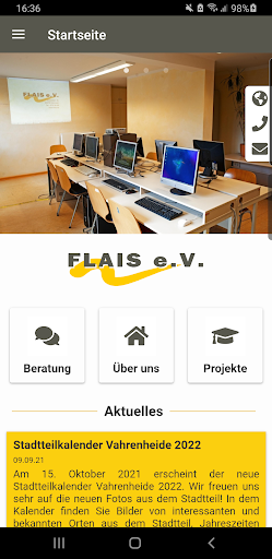 FLAIS e.V. Screen 2