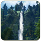 Magic waterfall icon