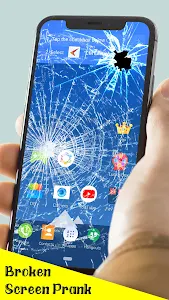 Broken Screen Prank-Fake Crack Unknown