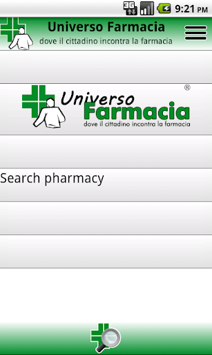 Android application Universo Farmacia screenshort