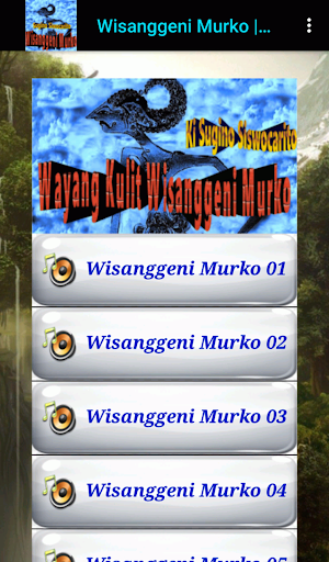 Wisanggeni Murko Wayang Kulit Screen 3
