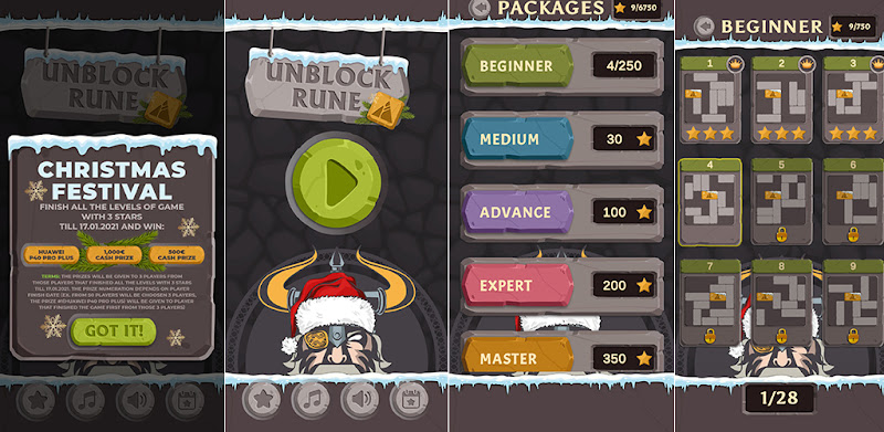 Unblock Rune - Christmas Edition (Unblock Puzzle)