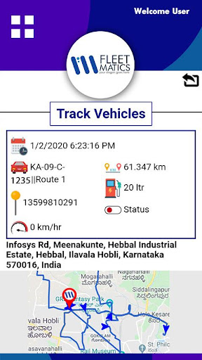 FLEETMATICS Screen 3