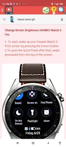 Huaweeii Watch GT 3 Pro Guide