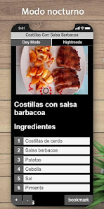Captura 5 Las mejores recetas de salsa b android