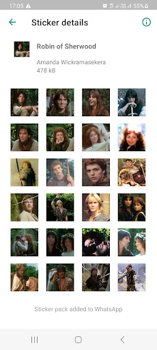 Robin Hood Stickers Screenshot 2 - AppWisp.com