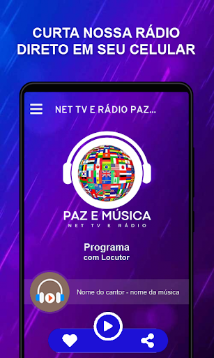 NET TV E RÁDIO PAZ E MÚSICA Screen 2