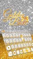 screenshot of Golden Bow Keyboard Theme