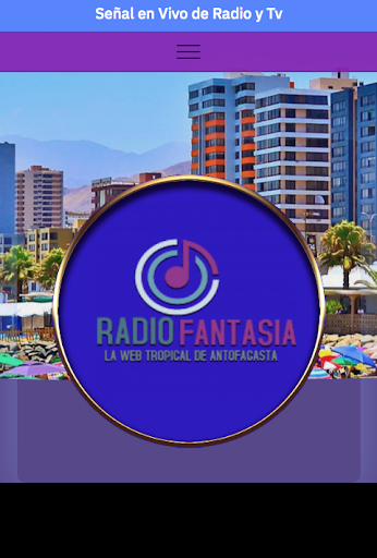 Android application Radio Fantasía screenshort