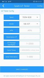 Spark IoT Tester