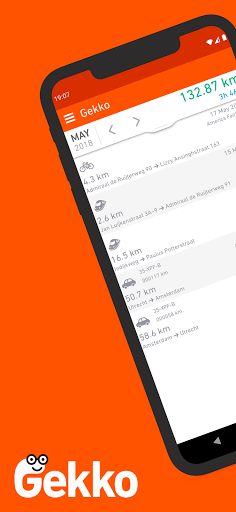 Android application Gekko Trips - GPS tracker screenshort