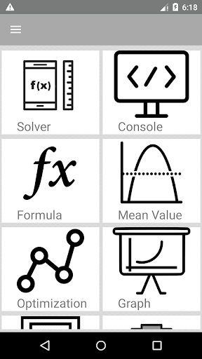 Android application Calculus 1 Solver screenshort