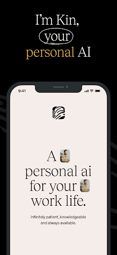 Android application Kin, Your Personal AI Coach screenshort
