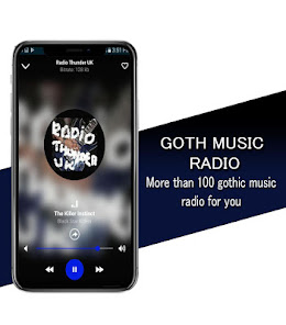 Captura 4 Goth Music Radio android